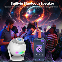 Projecteur d'étoiles intelligent WiFi 3D Planétarium, 60 thèmes, projection HD claire, arrêt automatique, contrôle par application, lampe d'ambiance pour fête