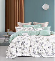 Nouveaux designs imprimés housse de couette en coton personnalisée ensembles de literie imprimés personnalisés ensembles de draps de lit avec taie d'oreiller