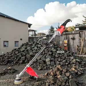 Hand-Held 200MM Mortar Plastering Machine Adjustable Speed Core Motor Rust Removal Concrete <b>Mixers</b> Remover Concrete - Product Image 3