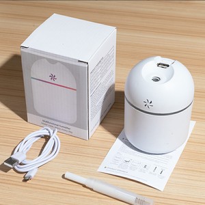 Pelembap udara Mini USB portabel, <span class=keywords><strong>Nebulizer</strong></span> meja Harga Murah 220ml, pelembap udara pintar dapat diisi ulang, untuk rumah, mobil, luar ruangan - Product Image 4