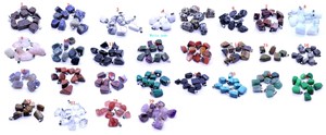 Colgantes de Piedras Preciosas Naturales de Forma Irregular, Colgante de Collar con Forma Anómala - Product Image 6