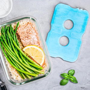 Factory Wholesale Reusable <strong>Freezer</strong> Slim Ice Pack Cooler Ice Brick for Lunch Box Fresh Food Storage HDPE <strong>Freezer</strong> Ice <strong>Block</strong> - Product Image 4