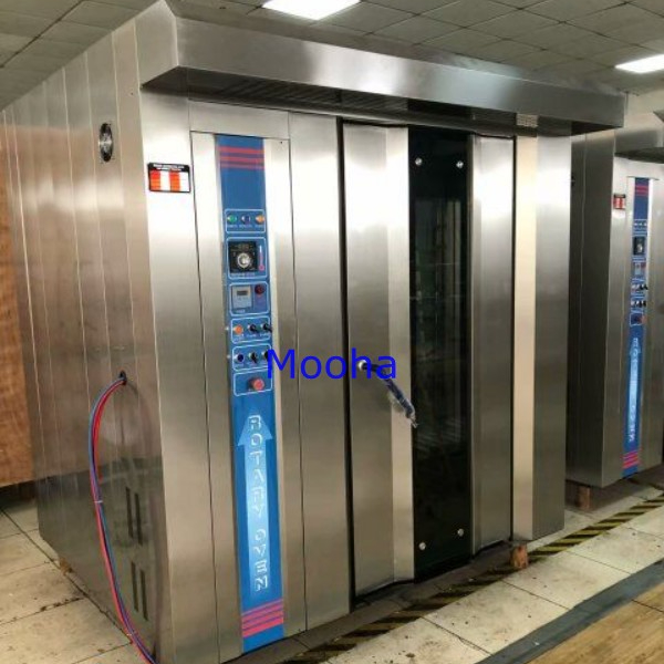 Коммерческая полная линия для выпечки хлеба, пекарское оборудование, вращающаяся печь с 32 лотками, цены, электрическая машина для приготовления пиццы, закусок, тостов, багет