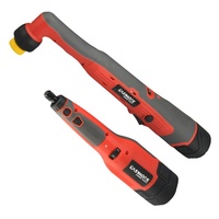 Kit de polisseuse mini sans fil 12V pour bricolage, batterie Li-ion 2.0Ah, moteur sans balais, vitesse variable 25W/45W, polisseuse d'angle pour voiture