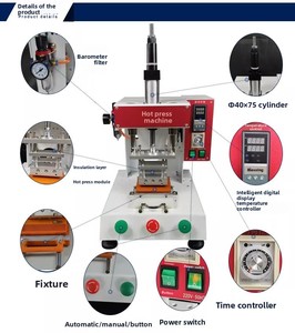 新型自動熱プレス成形機 全自動熱プレス空気圧プレスフレーム機 - Product Image 6