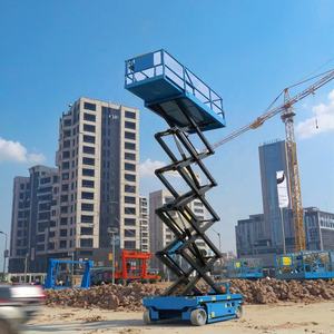 6 м 8 м 10 м 12 м новый высококачественный мобильный ножничный подъемник самоходная вертикальная подъемная платформа электрические ножницы подъемники - Product Image 3