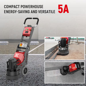 ポータブル10インチ220V/110V 1Pエポキシコーティング除去コンクリートエッジグラインダー床研削機 - Product Image 3