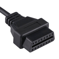 Cable de Diagnóstico OBDII OBD2 de 16 Pines, Adaptador de Conector Hembra de 14 Pines para Nissan