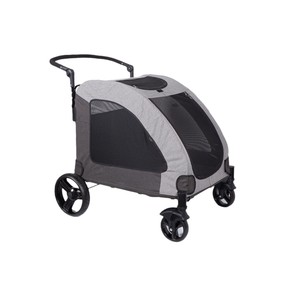 Großer Hundebuggy für Verletzte & Behinderte Hunde & Mehrere Haustiere Faltbares Vierrad-Universal-Design - Product Image 1