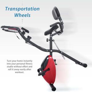 TODO, oferta de fábrica ajustable resistencia magnética | Vertical y reclinada plegable estacionario bicicleta de ejercicio - Product Image 6