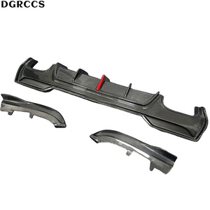 Difusor Trasero de Fibra de Carbono Estilo Kabul para BMW Serie 4 G22 G23 G26 2020-2024 - Product Image 3
