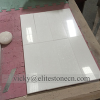 Carreaux de marbre blanc Thassos blanc pur blanc cristallin poli Vietnam blanc Villa moderne 60x60cm 2cm d'épaisseur Bonne qualité