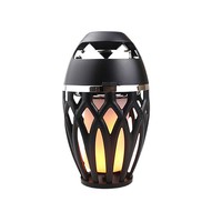 Lámpara de Antorcha LED Inalámbrica Portátil para Exteriores y Hogar, con Altavoz de 5W y Luz Festiva, Venta al por Mayor