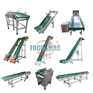 نظام ناقل حزامي متحرك مائل من البي في سي طراز FM-3F3 مع غطاء وقادوس من فوكس ماشينري - Product Image 2