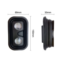 Vente en gros de lunettes intelligentes de réalité virtuelle 3D pliables Mini lunettes de réalité virtuelle portables pour cadeaux professionnels et promotionnels