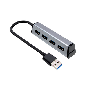 Vcom USB3.0 Hub 4 trong 1 Docking Station vỏ hợp kim máy tính để bàn USB-A Splitter với người giữ điện thoại - Product Image 1