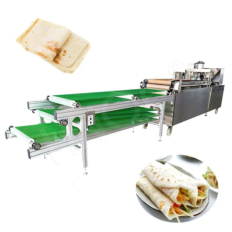 Hnoc điện tử Tortilla làm cho dây chuyền sản xuất ngô nhỏ Tortilla shawarma Máy nướng bánh cho nhà