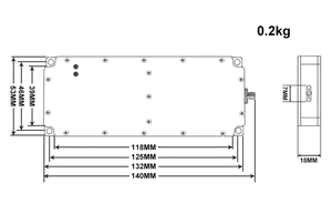 Module d'amplificateur <span class=keywords><strong>de</strong></span> puissance RF 50W 433MHz 900M 1.2G 1.5G 2.4G 5.8G Haut gain 47dB Amplificateur <span class=keywords><strong>de</strong></span> signal 28V pour système <span class=keywords><strong>de</strong></span> contrefaçon <span class=keywords><strong>de</strong></span> drones UAV - Product Image 5