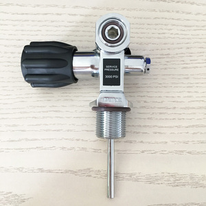 3000PSI 250Bar valve <span class=keywords><strong>de</strong></span> réservoir <span class=keywords><strong>de</strong></span> plongée sous-marine Din/valve <span class=keywords><strong>de</strong></span> cylindre <span class=keywords><strong>de</strong></span> joug - Product Image 2