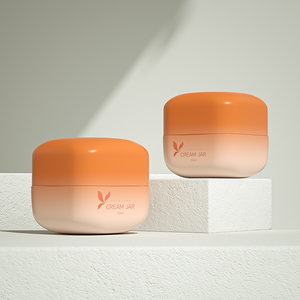 Tùy Chỉnh Vuông 30Ml <span class=keywords><strong>50Ml</strong></span> Vuông Dày Tường Nhựa Kem <span class=keywords><strong>Jar</strong></span> Sang Trọng Màu Tím Màu Xanh Lá Cây Bao Bì Mỹ Phẩm <span class=keywords><strong>Jar</strong></span> - Product Image 3