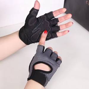 Gants de cyclisme sans doigts, gants de fitness professionnels pour femmes et hommes, respirants, antidérapants, pour l'été, la pêche, le vélo - Product Image 2