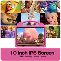 Tablette éducative pour enfants de 10 pouces Android 14 Wi-Fi 6 5G MTK 6750 3+32 Go Octa-Core Contrôle parental BT 5.0 3500 mAh USB-C