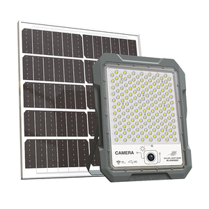 500W luce di inondazione esterna con la macchina fotografica per il cortile del magazzino | Movimento attivato con Slot per schede SD - Product Image 2