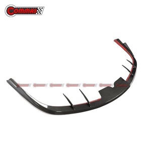Good Quality Carbon Fiber Upgrade to Commas Style <b>Car</b> Auto Parts <b>Car</b> Front <b>Diffuser</b> Lip <b>for</b> Ferrari 458 - Product Image 2