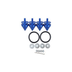 Kit de fixation de pare-chocs renforcé en alliage d'aluminium (4 pièces) avec joint conique pour modification de carrosserie automobile - Product Image 1