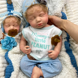 Bambole Reborn Realistiche con Tonalità di Pelle e Acconciature Personalizzate, Anatomicamente Corrette, per Bambine/Bambini, 20 Pollici, Loulou con Capelli Ricci/Lisci - Product Image 1