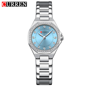 9100 CURREN Luxury Luminous New Business Casual Quartz Watches Fashion Waterproof Reloj Hot Sale <b>Clock</b> Wrist Watch for Women - Product Image 2