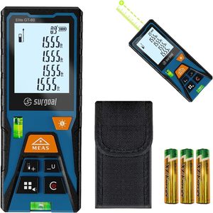 Factory Price <strong>Wholesale</strong> Pocket <strong>Laser</strong> Distance Meter 120m LCD Display <strong>Green</strong> <strong>Laser</strong> Meter with Bubble Levels for Construction - Product Image 4