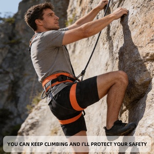Arnés Profesional Resistente: Uso en Espeleología y Arboricultura con Lazos Acolchados para las Piernas - Product Image 4