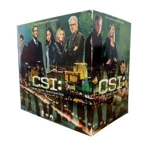 C.S.I.Crime Scene Invest igation die komplette Serie 93DVD Box setzt Region 1 DVD Großhandel in Bulk Free Shipping Filme DVD