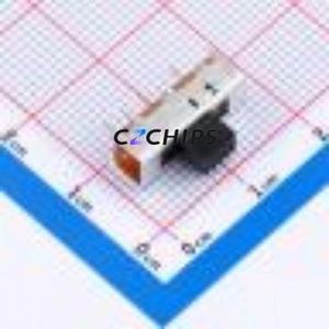 OS103012MU2QP1 Slide Switch Through hole Component (THT) Switch Single Pole Three Throw Rectangle Pin Header PC Pin Through Hole - Product Image 1