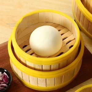 Piatti di bambù <span class=keywords><strong>Fortunato</strong></span> Vaporiera Fiore Portapane Piccolo per Dim Sum, Tamal, Momo, Alimentare, Sundu, Weiyi, Jiffy, Bambi, Baboo, Trunk - Product Image 5