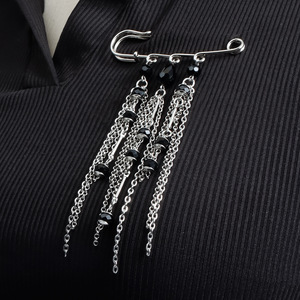 Broche à pampilles de mode européenne et américaine pour femmes, épingle de fixation de taille, accessoires vestimentaires - Product Image 2