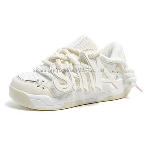 Zapatillas de Plataforma Gruesas con Cordones para Hombre, Estilo Moderno, Personalizadas con Logotipo, para Verano e Invierno, Diseño Casual - Product Image 5