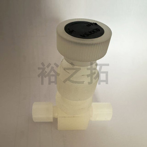 Vanne de régulation en PVDF à passage direct, type angulaire, 0-1 Mpa, pour gaz de pétrole liquéfié, à commande par pressostat - Product Image 3