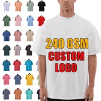 T-shirt personnalisé en coton 100% pour homme, imprimé par sublimation, logo, uni, surdimensionné, graphique, uniforme, coton lourd