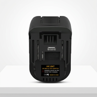Adaptor Baterai HK18MT dengan Port USB untuk Baterai Li-Ion 18V Peralatan Listrik Tanpa Kabel
