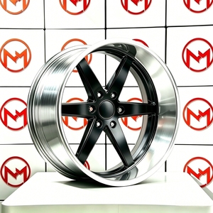 Rines <span class=keywords><strong>de</strong></span> Aleación Maxtera Forged Custom Pro Sinister 6 Style para <span class=keywords><strong>Autos</strong></span> <span class=keywords><strong>de</strong></span> Pasajeros Corvette, Camaro, Mustang, Dodge, Jeep, 4Runner, F150 - Product Image 3