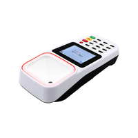 Pequeño terminal POS de mano con función de escaneo de código QR que ejecuta un dispositivo Android OS pos