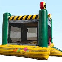 Château gonflable commercial 13 Hazard Jump House pour enfants, idéal pour la location événementielle