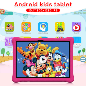 OEM/ODM สมาร์ทแอนดรอยด์13แท็บเล็ตพีซีราคาถูก4GB + 64G อุปกรณ์หน่วยความจำสำหรับเด็กพร้อมกล้องคู่ยูเอสบีคีย์บอร์ด Rockchip โปรเซสเซอร์ใหม่ - Product Image 6