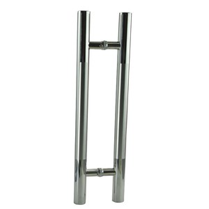 Poignée de porte en verre, circulaire coulissante en acier inoxydable, main courante épaissie, en fer, en bois, encadrée, 304 en stock - Product Image 2