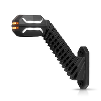 Feu de position latéral LED blanc, rouge, orange 12V 24V 200 mm pour remorque de voiture, camion, caravane
