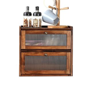 Boîte de rangement pour <span class=keywords><strong>pain</strong></span> en bois - Product Image 3