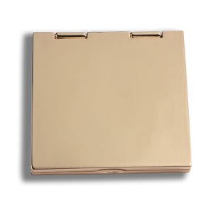 Factory Wholesale Luxury <b>Mirror</b> <b>Square</b> Folding Double Side Gold Portable Pocket <b>Mirror</b> - Product Image 4