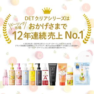 Gel Nettoyant Éclaircissant Japonais DET au Charbon et à l'Argile, Démaquillant Visage, Soin des Pores, Nettoyage en Profondeur, Soin Chauffant pour la Peau - Product Image 6